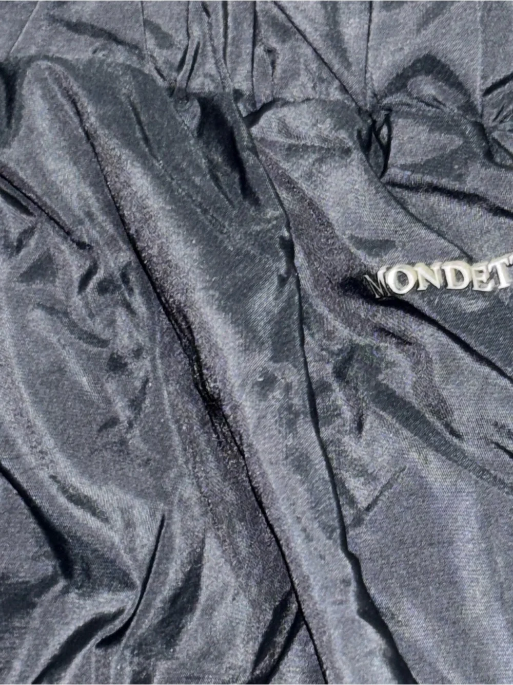 Mondetta Black High Waisted Running Shorts, sz S